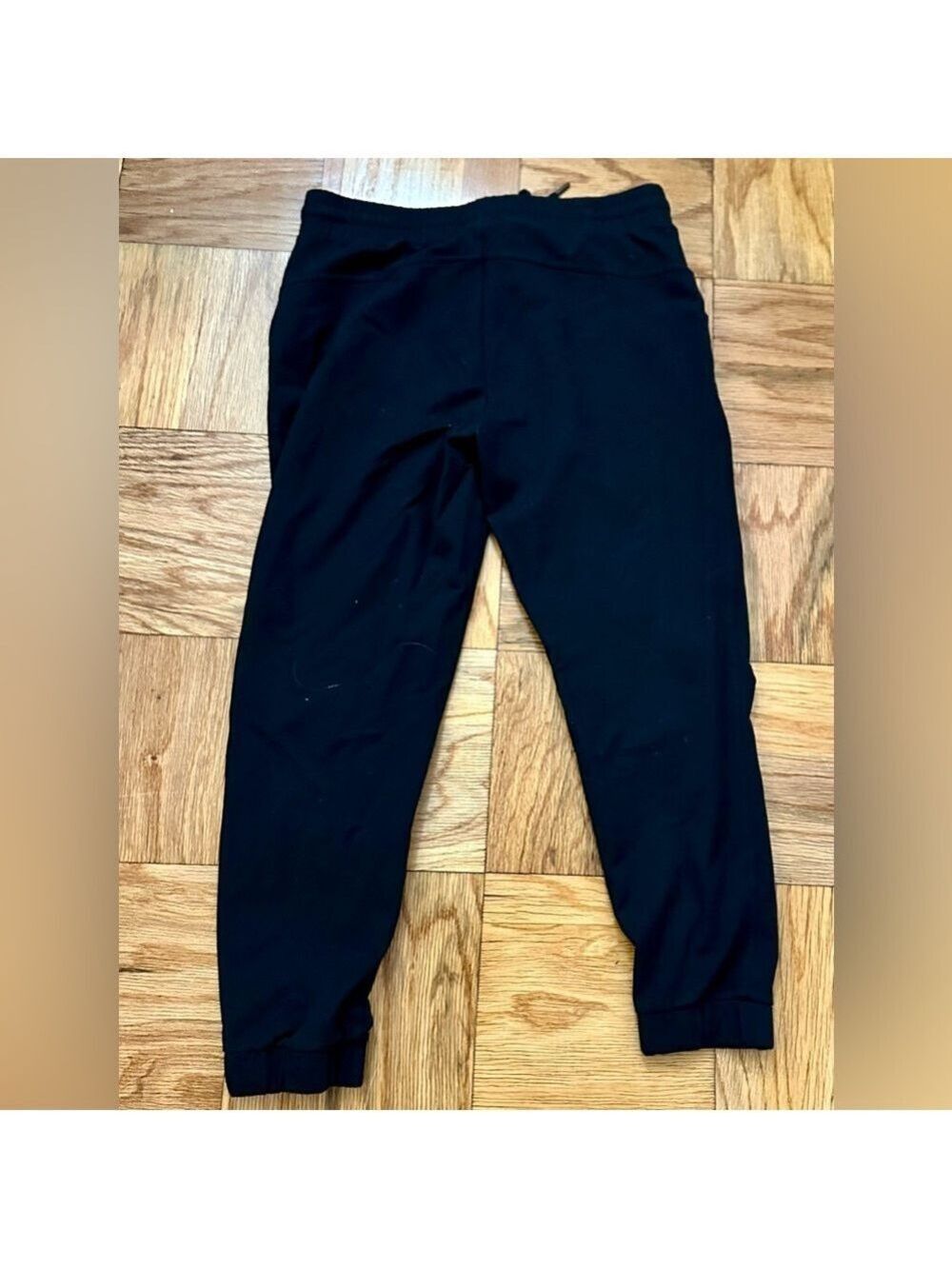 High Waisted Black Joggers - Picture 3 of 5